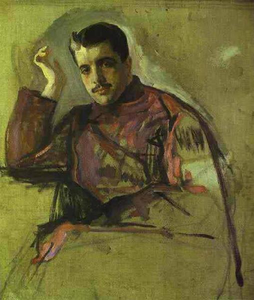 Valentin Serov Portrait of Sergei Diaghilev China oil painting art